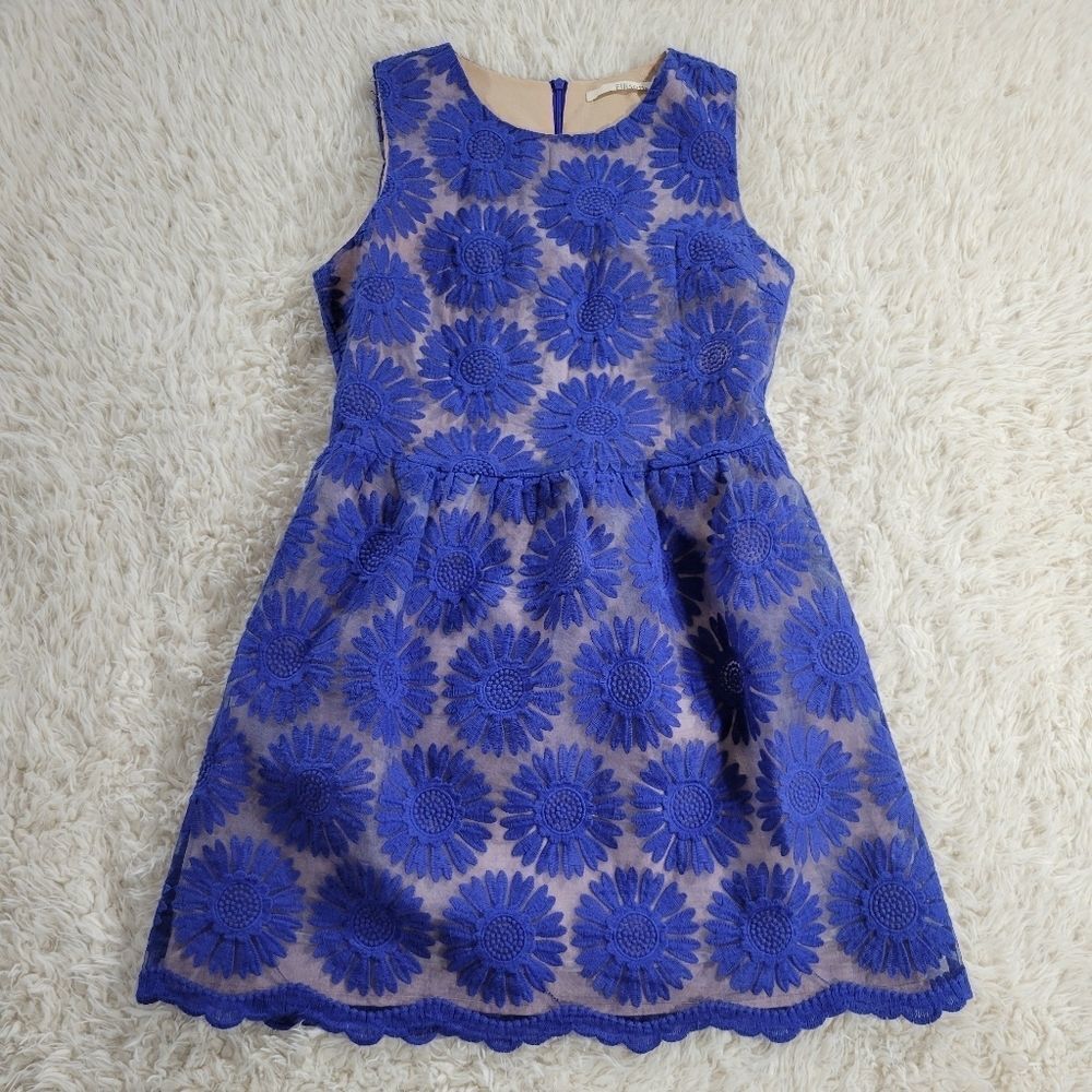 Ellison Structured Retro-style Mini-dress M - Picture 3 of 7